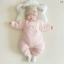 ベビー服 春秋 ベビー 冬服 新生児 腹 保護 厚手 ジャンプスーツ 男の子と 女の子 コットン コート ロンパー 綿 長袖 ハイハイ 服