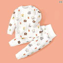 ベビー服 春秋 ベビー 暖かい 服 セット 秋冬 子供の 綿の 赤ちゃんの 厚手 レディース パッド入り ジャケット メンズ パジャマ 冬服