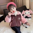 ベビー服 春秋 女の子 春秋冬 コートの スタイリッシュな 小さい 子供服の 裏起毛の 厚手 セーター 1 野球 ジャケット 23歳 4