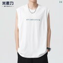 ノースリーブ タンクトップ メンズ クールベスト メンズ 夏 薄手 ゆったり 大きいサイズ スポーツ 吸汗 ノースリーブ Tシャツ ライト フィットネス ウエス...
