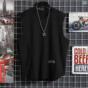 ノースリーブ タンクトップ メンズ メンズな スポーツ ベスト 綿の ノースリーブの ウエスト コート Tシャツ 2025夏の 屋外で 着用 できる 男性向け ...