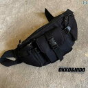 自転車 ホルダー バッグ ウエスト バッグ OKKO 周辺 キャンバス メッセンジャーバッグ 機能的 バイク ライディング スマートフォン マルチ ポケット ワ...
