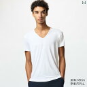 Vネック キャミソール ノースリーブ ユニクロ メンズ エア リズム Vネック Tシャツ 空気 衣料 半袖 インナー 25 春夏 474231
