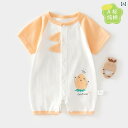 ベビー服 夏用 ウェア ベビー 夏服 綿 薄手 ジャンプスーツ 73 サイズ 半袖 女の子 夏 A カテゴリー 6 メンズ