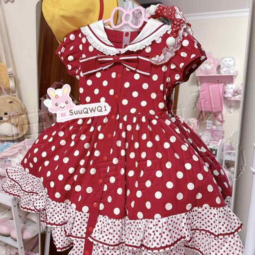 ロリータ ドレス コスプレ 【 僅 少】 セント ドット マルチ カラー ワンピース 娘 服 かわいい 柔らかい 女の子 夏 ニャー 鳥 機 ロリータ ドレス コスプレ 【 僅 少】 セント ドット マルチ カラー ワンピース 娘 服 かわいい 柔らかい 女の子 夏 ニャー 鳥 機