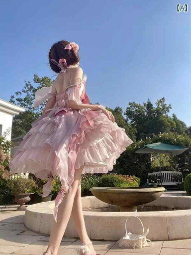 ロリータ ドレス コスプレ ピンクの 花嫁 ロリータドレス JSK ロリータ ドレス ゴージャスで エレガントな プリンセス レディ ロリータ ドレス コスプレ ピンクの 花嫁 ロリータドレス JSK ロリータ ドレス ゴージャスで エレガントな プリンセス レディ
