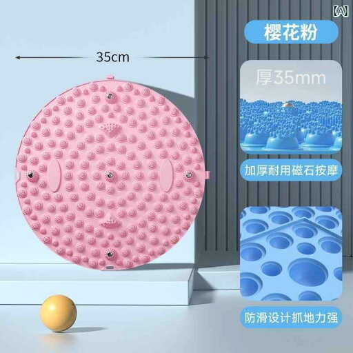フット マッサージ マット 伝統的な 中国 医学の 円形 指圧 ボード 低速 ランニング 足 マッサージ マット 室内その 場 専用 ボード フット マッサージ マット 伝統的な 中国 医学の 円形 指圧 ボード 低速 ランニング 足 マッサージ マット 室内その 場 専用 ボード