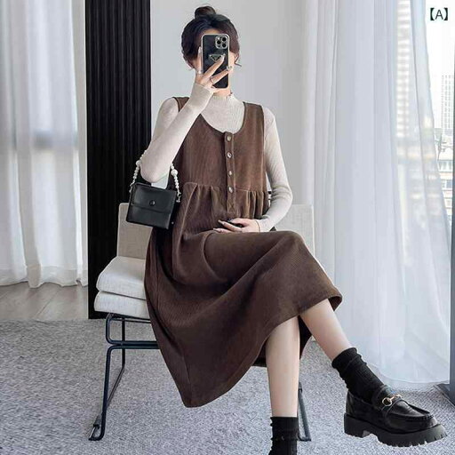 妊婦用 パンツ レギンス マタニティ 服 春秋 長袖 ベース セーター ベスト ロング スカート ツーピース 2025 コーデュロイ ワンピース 妊婦用 パンツ レギンス マタニティ 服 春秋 長袖 ベース セーター ベスト ロング スカート ツーピース 2025 コーデュロイ ワンピース