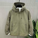 ジャケット パーカー メンズ シンプル 秋冬 メンズ パッチワーク フード付き コットンジャケット 韓国 ゆったり カジュアル 厚手 コート 万能 トップス