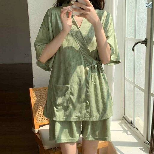 パジャマ レディース 上下 半袖 パジャマ レディース 夏 2024 新緑 シンプル 和風 着物 夏服 大きいサイズ ゆったり パジャマ レディース 上下 半袖 パジャマ レディース 夏 2024 新緑 シンプル 和風 着物 夏服 大きいサイズ ゆったり
