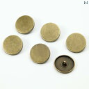 ボタン カジュアル アクセサリー コート ボタン 金属 ジーンズ アクセサリー レディース ウール 服 レトロ 手縫い 大きい ラウンド