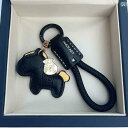 キーホルダー アクセサリー メタル すぐにお 金が 手に 入る の 牛革 車 キーホルダー ペンダント 精巧 シンプル 個性的な メンズ レディースの カップル...