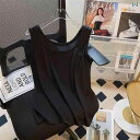 タンクトップ レディース ノースリーブ 夏の ゆったり お腹 カバー キャミソール ベスト 女性用 大きめ サイズ 太め mm アウターウェア インナーウェア ノースリーブ レイヤリング シャツ 万能 トップス