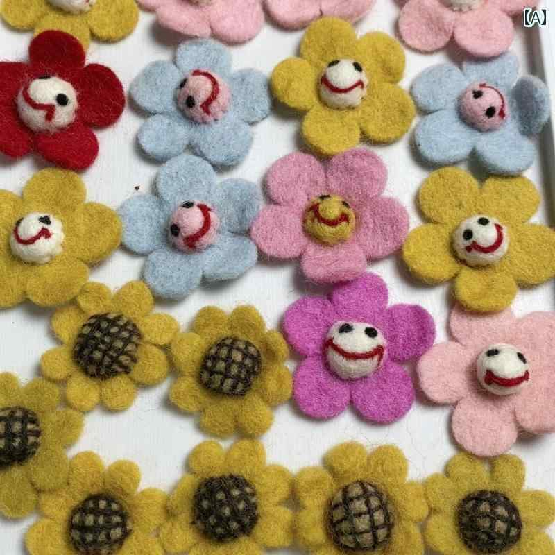 おもちゃ　ホビー　動物 羊毛 フェルト キノコ イチゴ ニンジン ハチ もやし ヒトデ 糸 玉 かわいい 写真 小道具 飾り No 1