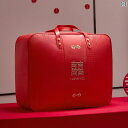 バッグ 収納 梱包 結婚 持参 金 収納袋 結婚式 4点 セット 赤い キルト 包装 袋 サテン オックスフォード ハンドバッグ