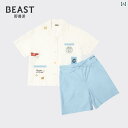 メンズ パジャマ 上下 THEBEAST 野獣 星を 追う 王子 シリーズ コットン ショート 丈 ホームウェア パジャマ 誕生日 プレゼント