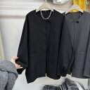 ビジネス スーツ ジャケット ジャケット レディース 2025 春と 韓国 商品 大きいサイズ ワイド スプライシング ミディアム ロング カジュアル スーツ