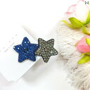 ヘア アクセサリー レディース 精巧 ラインストーン かわいい 小さい 五芒星 ヘア ピン 女性 前髪 サイド クリップ 崩れた ネット BB トップ