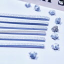 アクセサリー ヘア 雑貨 ラインストーン ラッキー スター 紙 素材 願い ボトル 学生 子供 DIY 折りたたみ 五芒星 ギフト