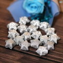 アクセサリー ヘア 雑貨 キラキラ 輝く ラッキー スター 完成 品 折りたたみ 五芒星 ボトル 願い DIY ギフト ボーイフレンド 誕生日
