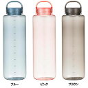 常温ボトル 飲みやすい 持ち運びやすい mlte EDGE Bottle 1000 おしゃれデザイン プラスチック 直飲み 水 健康 CBJ プロテイン ブルー...