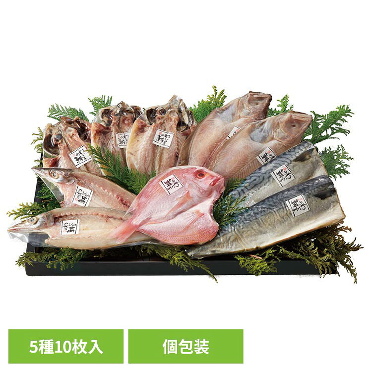 わじまの朝干物セット　5種 WA-5ギフト お中元・お歳暮 贈答品 贈り物 魚 干物 国...
