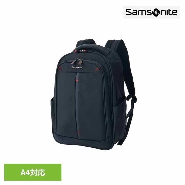 バックパック ブラック SAMSONITE サムソナイト ビジネスバッグ PC対応 A4対応 通勤用 仕事用 多機能 メンズ ブランド サムソナイト