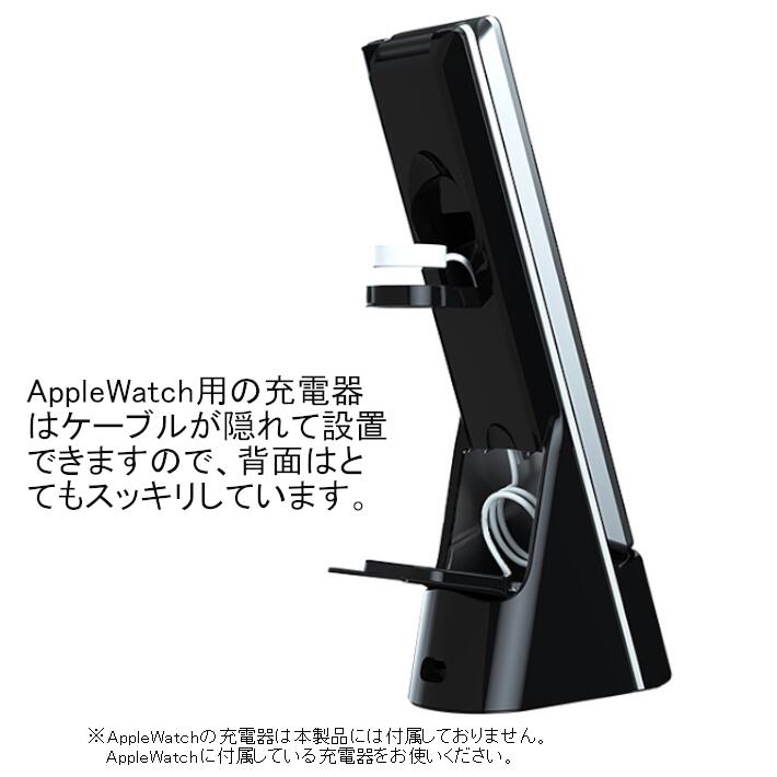 【2台同時充電】Qiワイヤレス充電器急速充電器最新型動画視聴10W7.5W5W対応iPhoneXperiaGalaxy等軽量軽い対応iPhoneQi充電ワイヤレスチャージャー