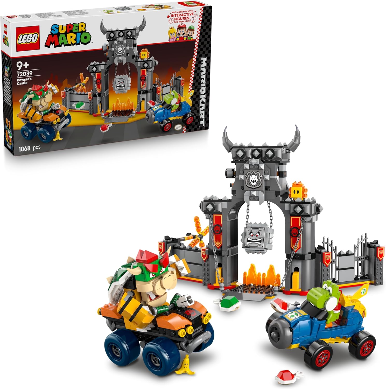 樂天商城 - レゴ LEGO 72039 マリオカート(TM) クッパキャッスル ブロック おもちゃ 玩具 誕生日 プレゼント 男の子 女の子 子供 9歳 10歳 11歳 小学生 マリオ セット フィギュア ギミック レース