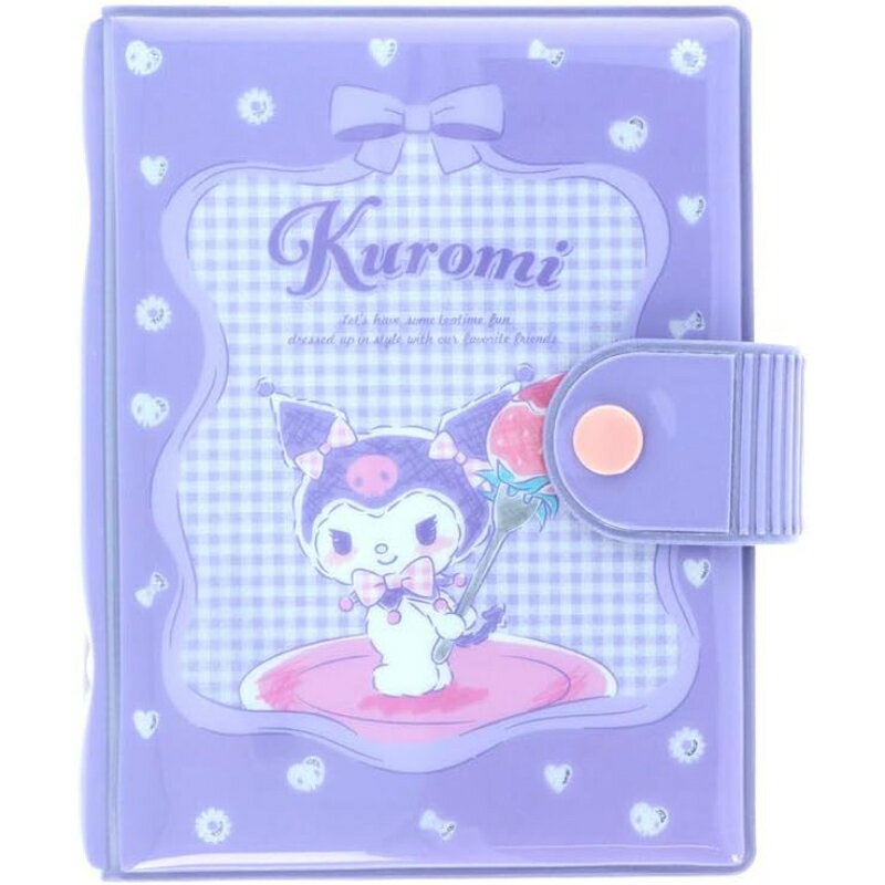 Rakuten - サンスター文具 クロミ マイメロディ サンリオキャラクターズ シールバインダー S2176319 グッズ シール帳 コレクション キラキラ グリッター ギンガムチェック ベルト付き かわいい 女の子 プレゼント 文房具 メーカー リフィル 収納 ファイル 交換