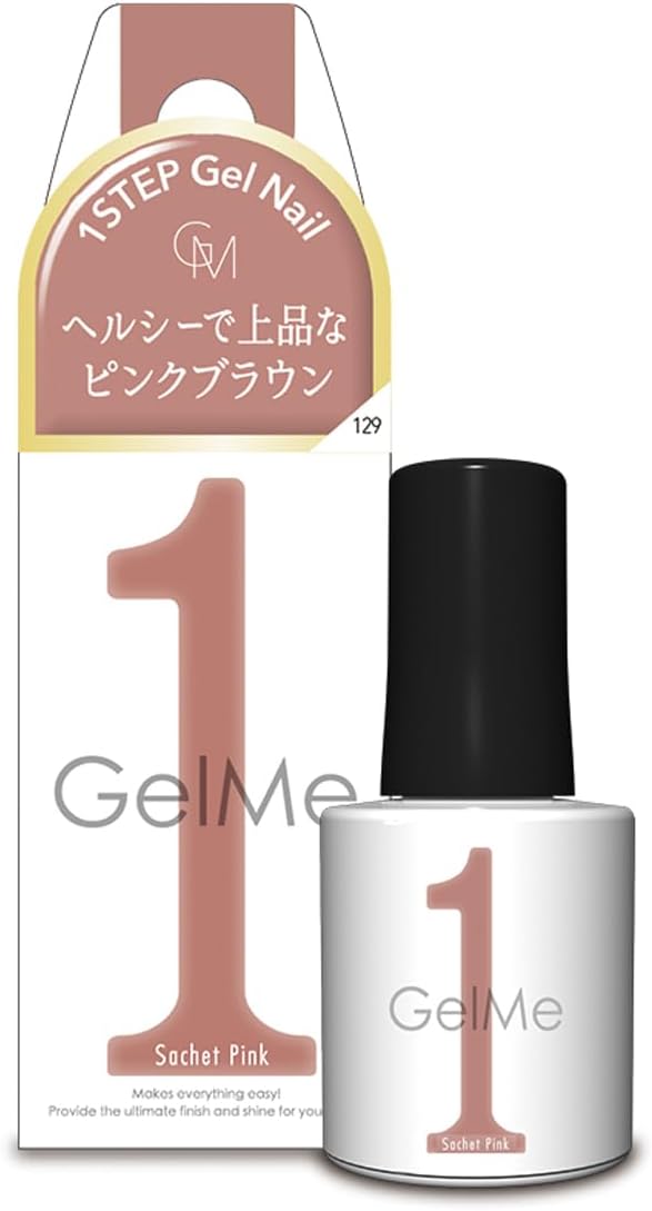 ジェルミーワン 10mL GM129 サシェピンク GelMe1 ネイル ジェルネイル カラージェル ネイルアート セルフネイル