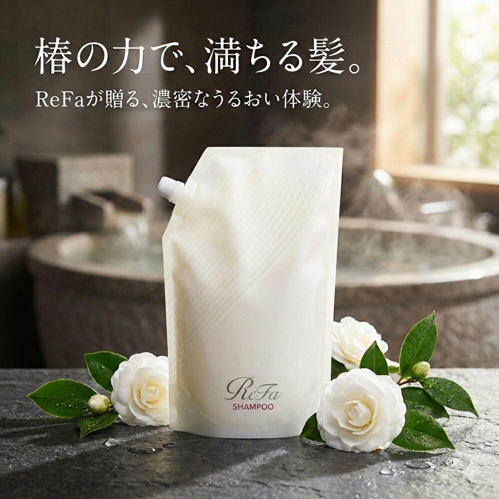 ReFa リファ ビューテック シャンプー 1000ml 詰め替え レフィル 大容量 ダメージケア 潤い ツヤ サロン品質 ヘアケア 天然香料 ヒアルロン酸 配合