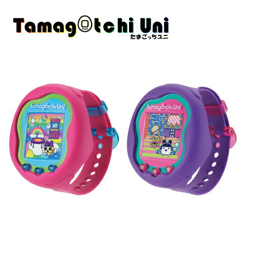 バンダイ たまごっち ユニ Tamagotchi Uni Purple Pink ピンク パープル たまごっちユニ 最新 腕時計 グッズ ゆに ゲーム 送料無料 男の子 女の子 誕生日 プレゼント ギフト 6歳 かわいい 子ども 子供