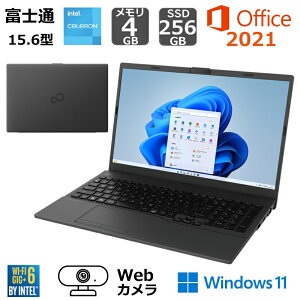 ڿʡ ٻ FUJITSU Ρȥѥ FMV Lite 15.6/ Celeron 7305/ 4GB/ SSD256GB/ Windows 11 / Officeդ/ Web/ ֥å