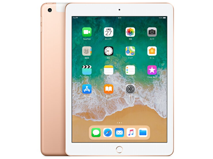iPad 【アウトレット品】 Apple iPad (第6世代) 9.7インチ SIMフリーモデル 128GB MRM22J/A ゴールド