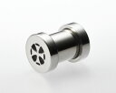 クロス/十字架 フレッシュトンネル サージカルステンレス316L【2G】(ボディピアス/ボディーピアス)(4)