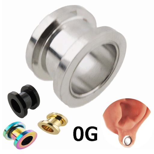 ボディピアス フレッシュトンネル0G 8mm ボディーピアス サージカルステンレス ボディピアス フレッシュトンネル0G 8mm ボディーピアス サージカルステンレス