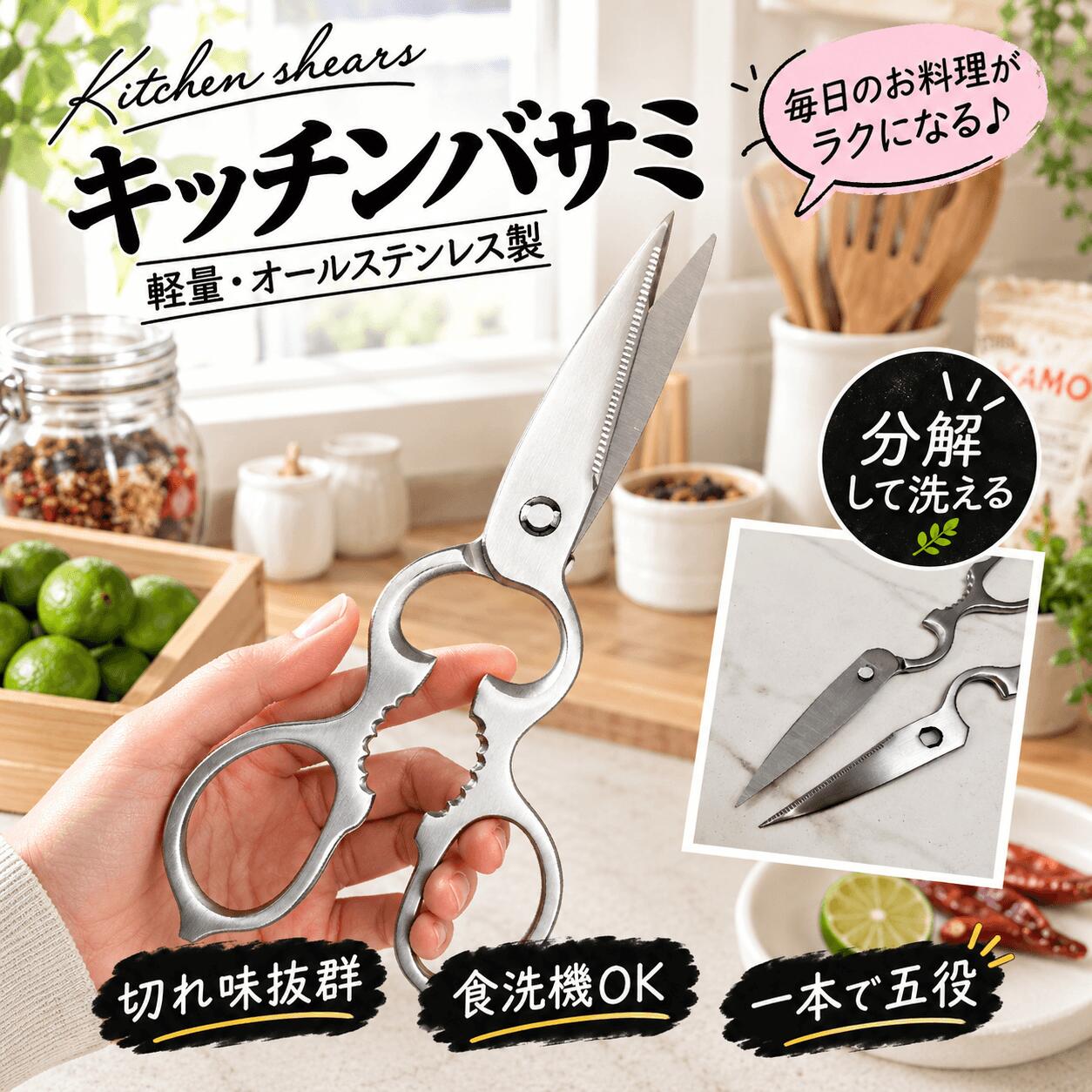 楽天市場】傷つけにくいキッチンはさみの通販