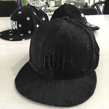 FUN NEW ERA 59FIFTYニューエラ 【DENIM STAR(BK)】キャップ帽子 CAP ダンス ウェア メジャーリーグ 野球 ベースボール 自転車 スケボー スノーボード バスケットボール ピスト ピストバイク ライダーズカフェ