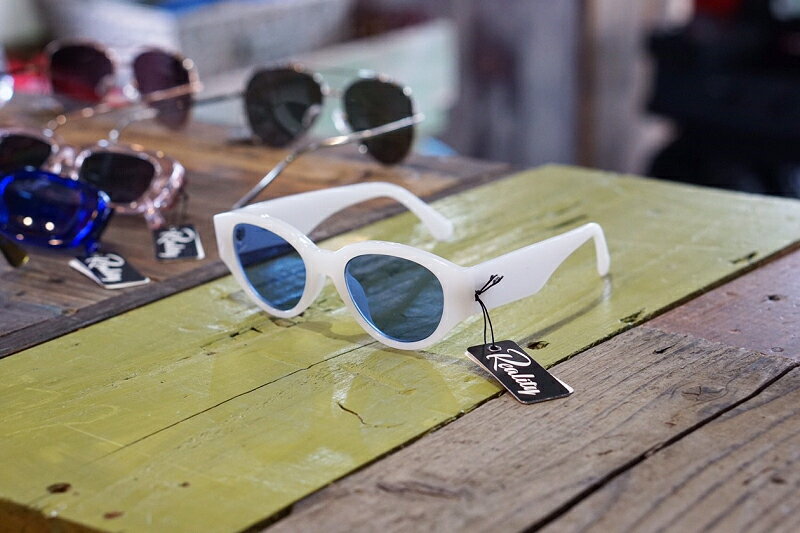 サングラスReality STRICT MACHINE White Blue SUNGLASS アイウェア ファッションアイテム メガネ 眼鏡 メンズ レディース