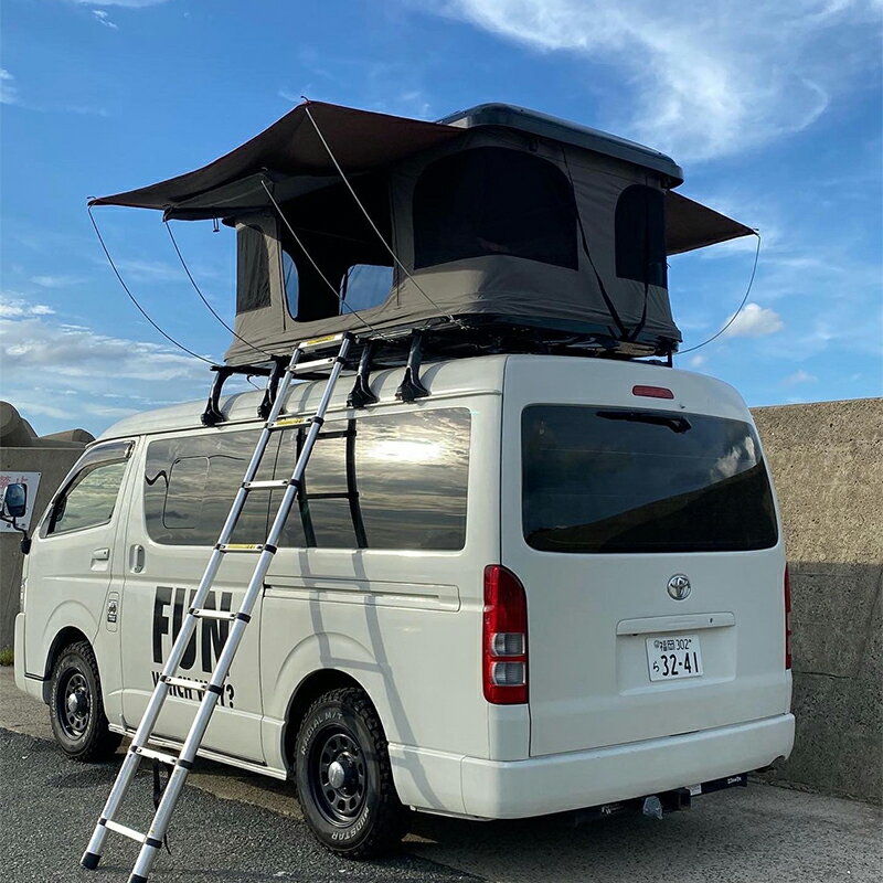 ルーフトップテント SUBURBAN RUF CAMP SORAboxx 2.3人用テント タワー型ルーフテント キャンプ 車中泊 サーフトリップ