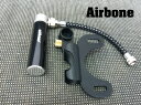 【Airbone】エアボーン 自転車用携帯エアーポンプ走行中のエアーチェックやもしものときに ピスト パーツ ピストパーツ 空気入れ 携帯空気入れ エアボーン 自転車
