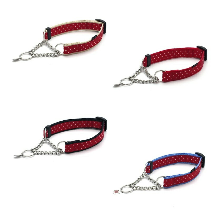 BLCハーフチョーク ＜Sサイズ＞ レッド水玉2