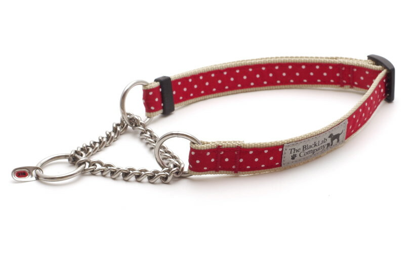 BLCハーフチョーク ＜Mサイズ＞ レッド水玉2