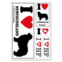 <ニューファン>I Love ステッカー