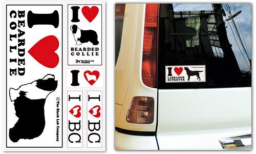 ＜ベアデッド＞I Love ステッカー