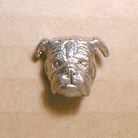 ＜ブルドッグ＞ピンブローチ