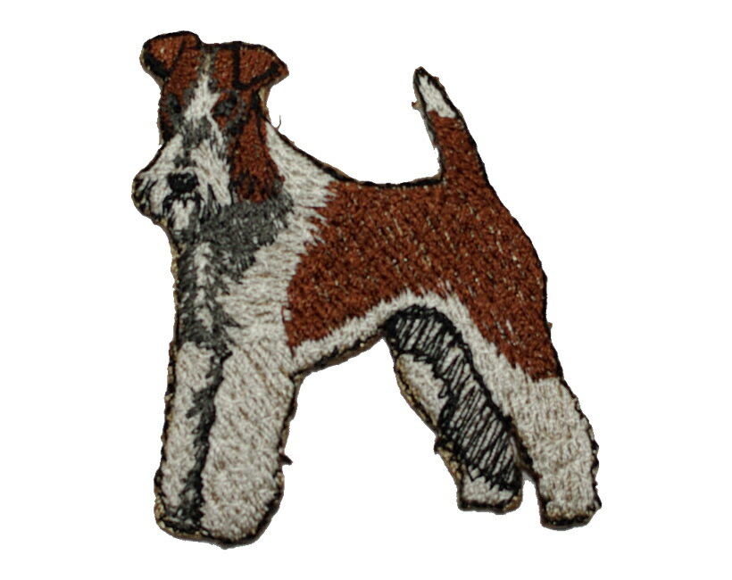 ブリード刺繍ワッペン/フォックステリア