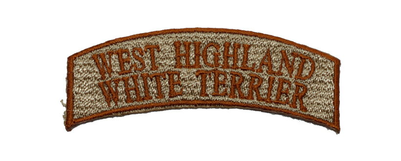 ロゴ刺繍ワッペン/ウェスティー