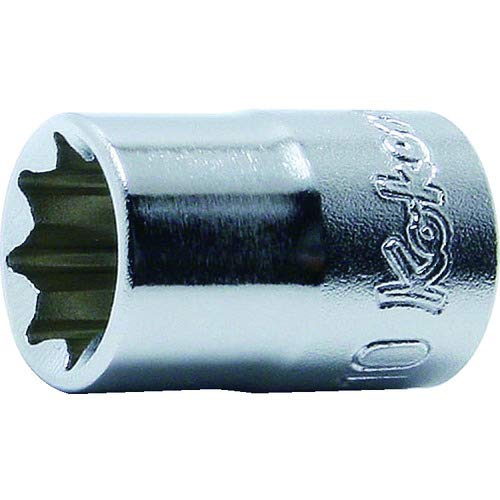 -/10mm/3415M-10・Size:10mm・パッケージ個数:1・D1(mm):16.8・D2(mm):17.3・?(mm):7・L(mm):26・重量(g):273/8(9.5mm)SQ. 2重4角ソケット 10mm 3415M-10